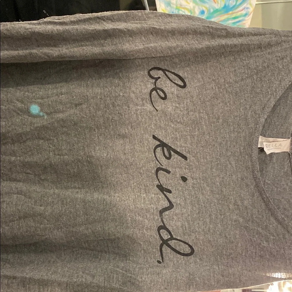 Bella Canvas Gray Tank Top - Be Kind - Picture 3 of 8